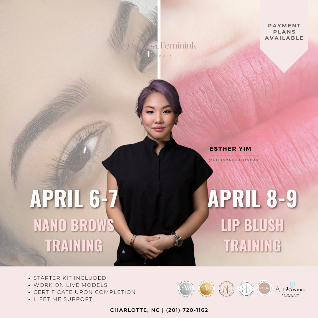 Nano Brows & Lip Blush Training in Charlotte, NC