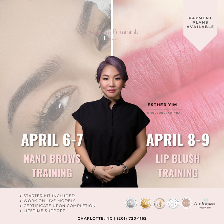 Nano Brows & Lip Blush Training in Charlotte, NC