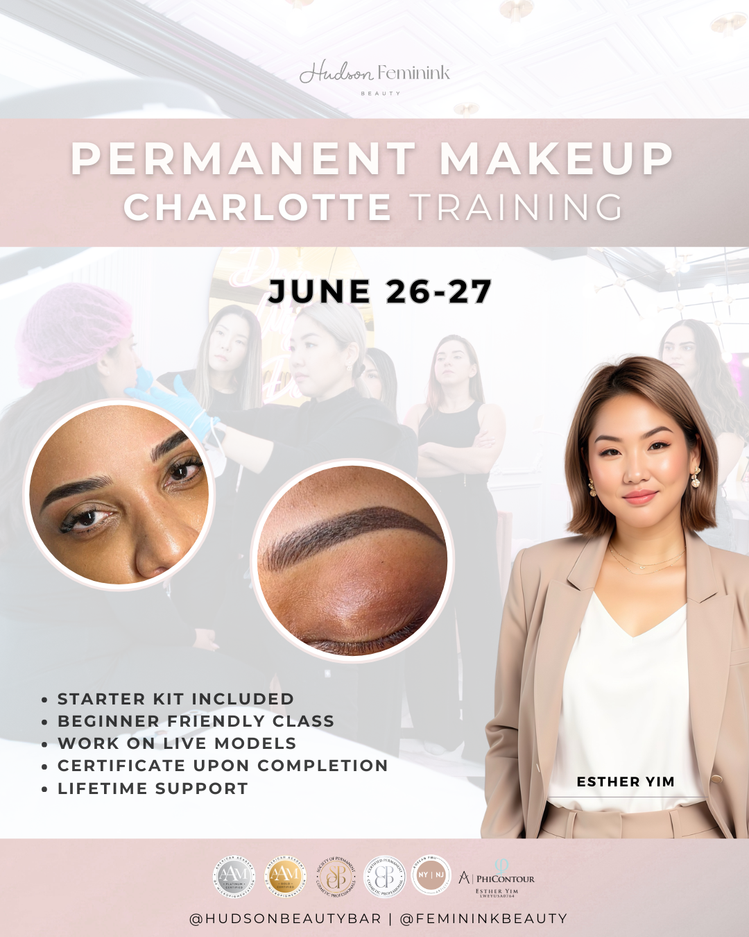 Nano Brows Training in Charlotte, NC