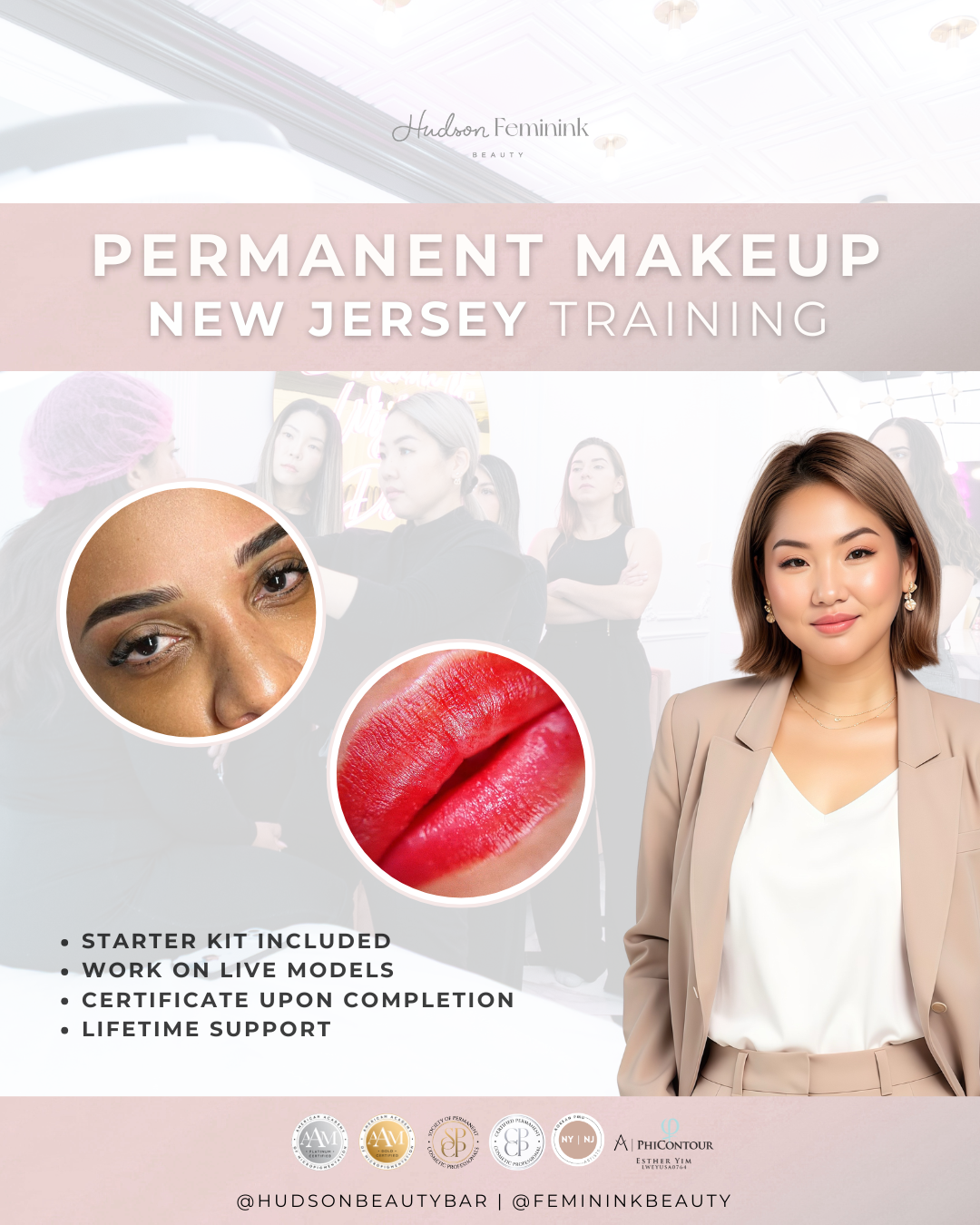 Nano Brows & Lip Blush Training in New Jersey