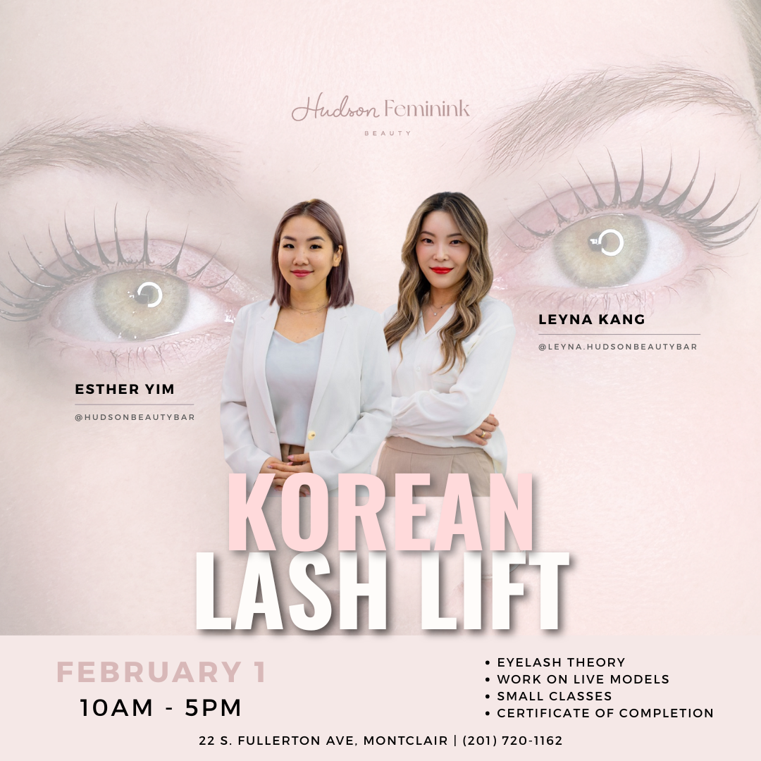 K-Beauty Lash Lift and Tint Class with Senior Artist Leyna